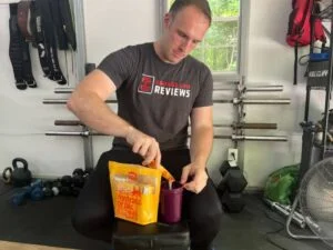 bubs natural hydrate or die man pouring