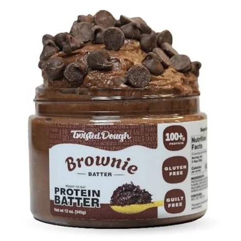 Twisted Dough Protein Chocolate Pudding
