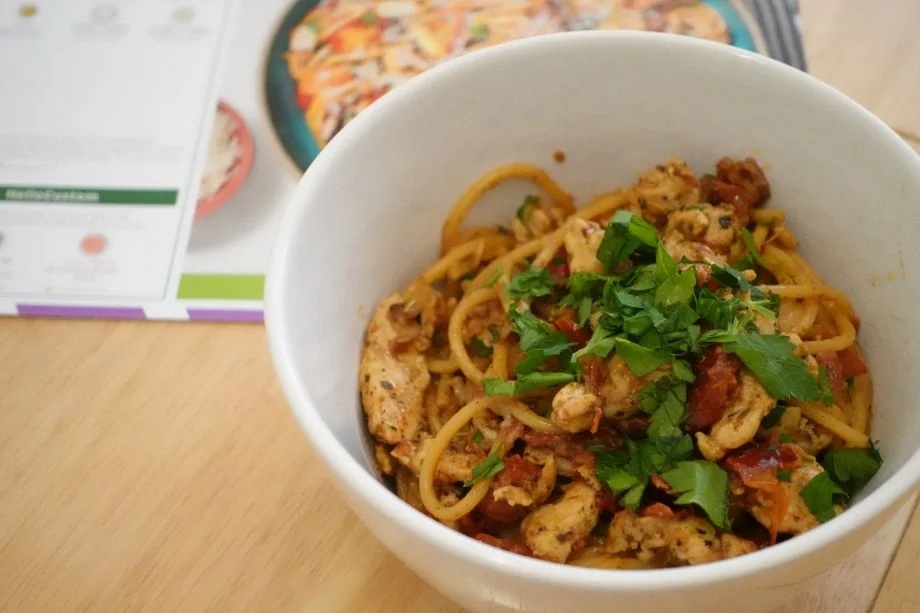 Hello Fresh Meal Close Up