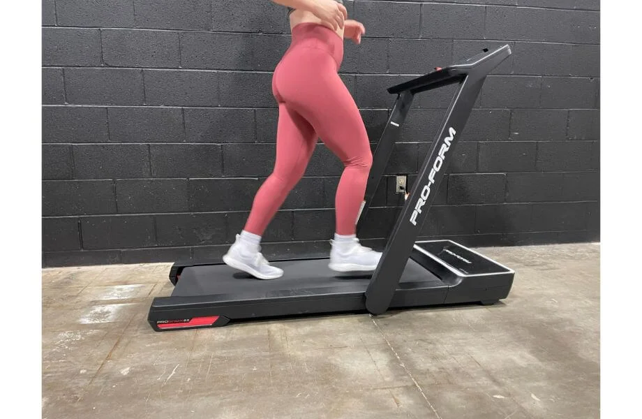 running on ProForm City L6 treadmill