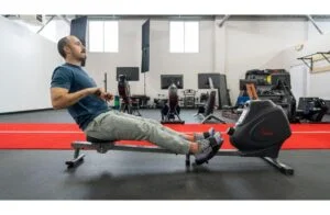 Sunny Health and Fitness SF RW5801 in use