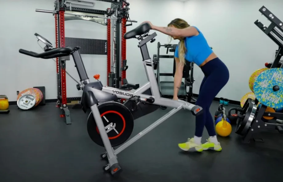 Moving the YOSUDA YB001R Magnetic Exercise Bike