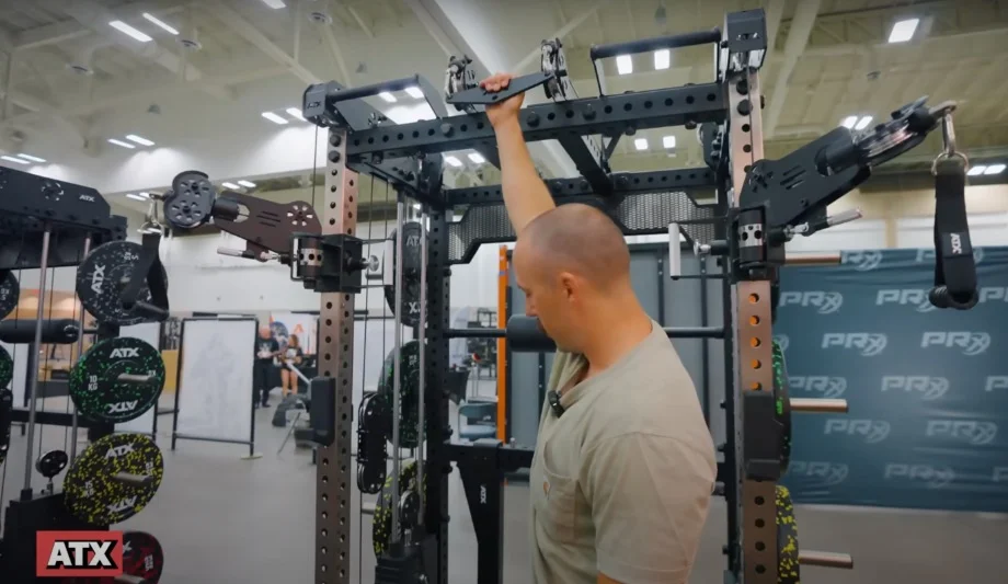 Coop tries out the newest ATX machine