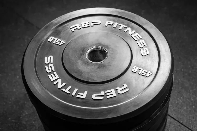 REP Black Bumper Plates