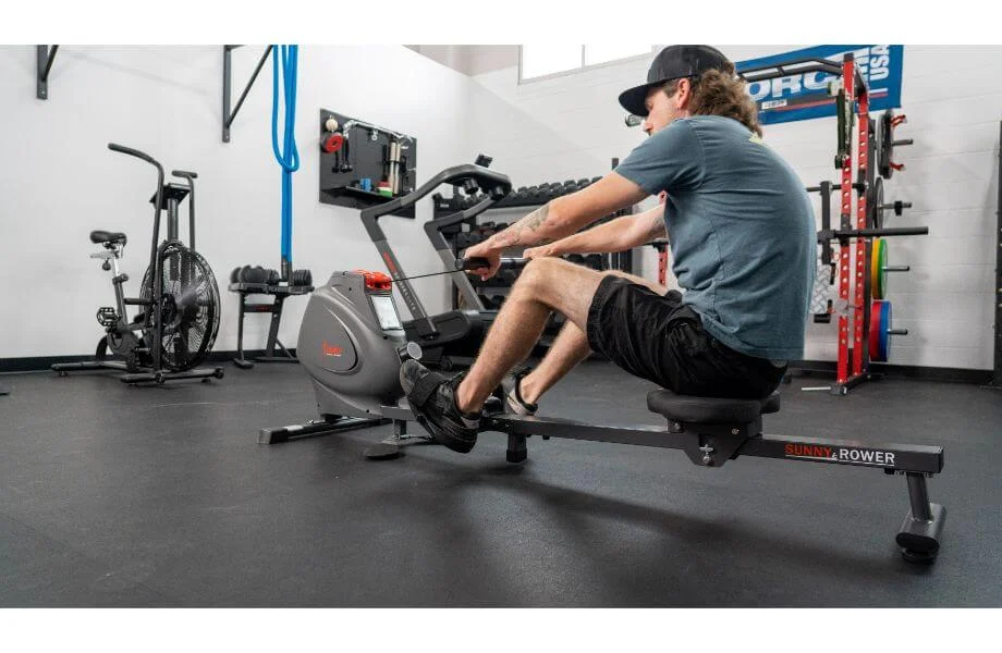 Sunny Health & Fitness SPM Magnetic Rowing Machine Review (2026): Bluetooth Connectivity and Foldability