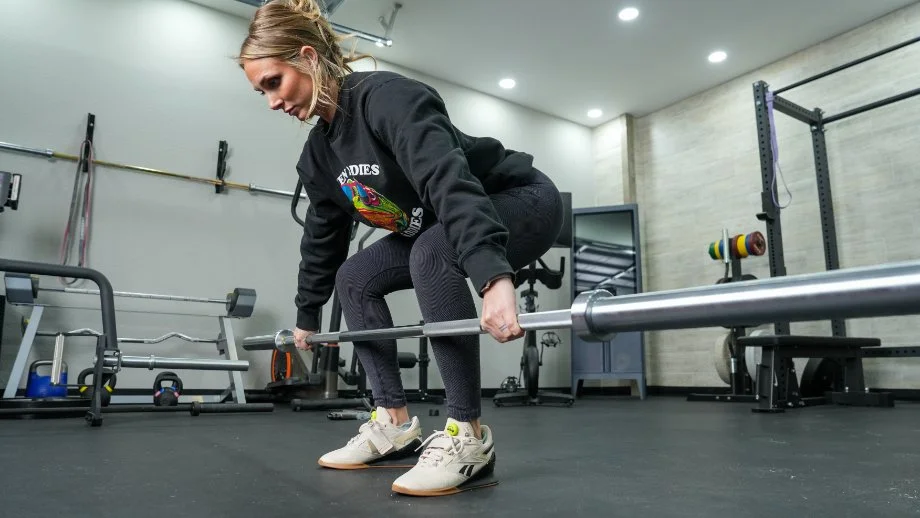 woman training in legacy lifter 3