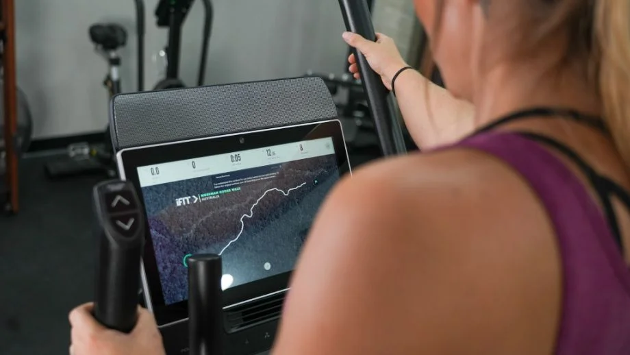 NordicTrack AirGlide Google Maps View