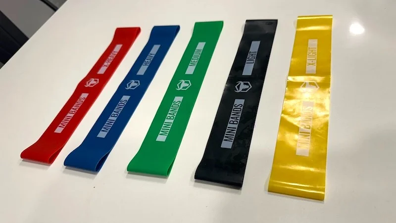 A set of Iron Bull Mini Bands