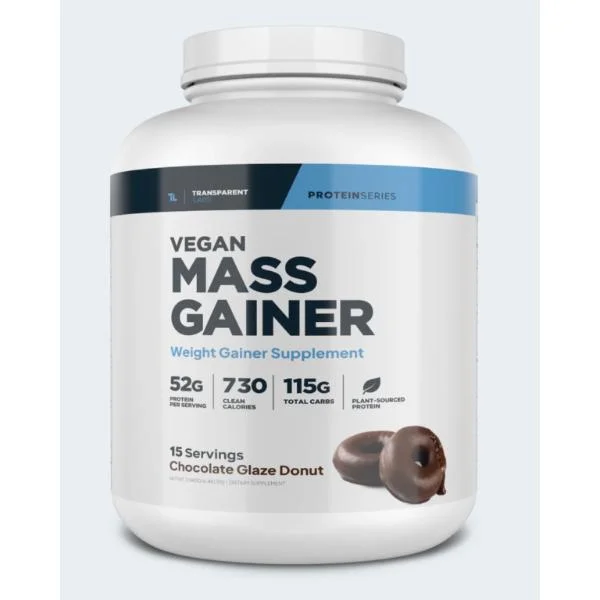 transparent labs vegan mass gainer