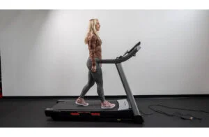 pro form carbon t10 treadmill woman walking