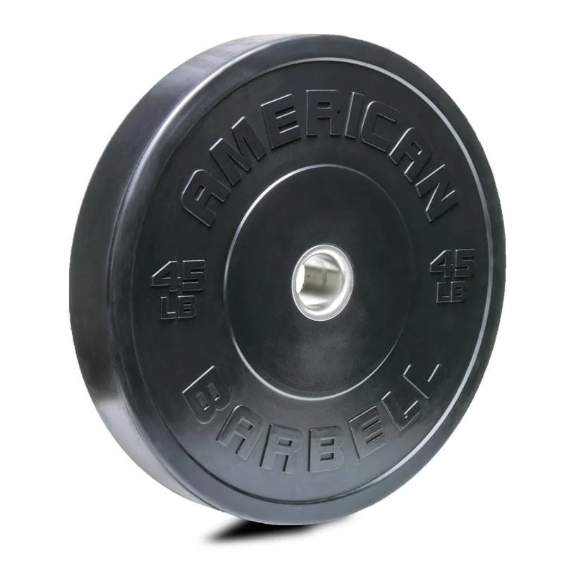 American Barbell Black LB Sport Bumper Plates