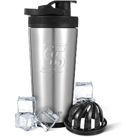 Ice Shaker Stainless Steel Shaker Bottle