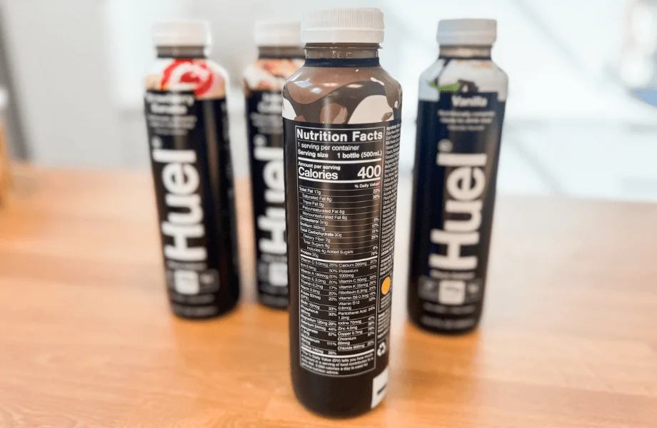 Huel Ready-to-Drink nutrition facts