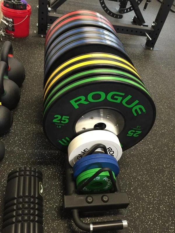 Rogue LB Black Training Bumper Plates