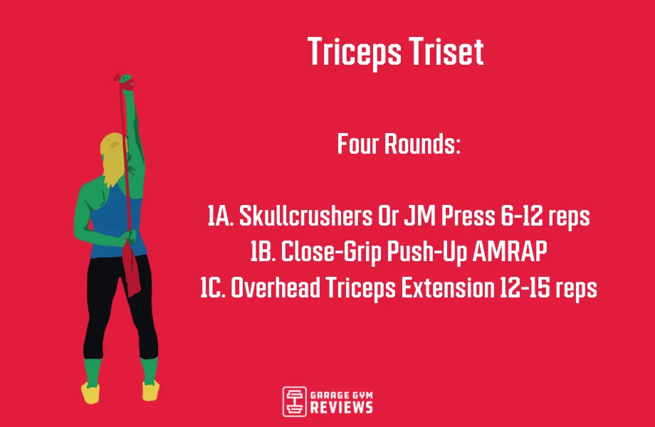 Tricep triset workouts