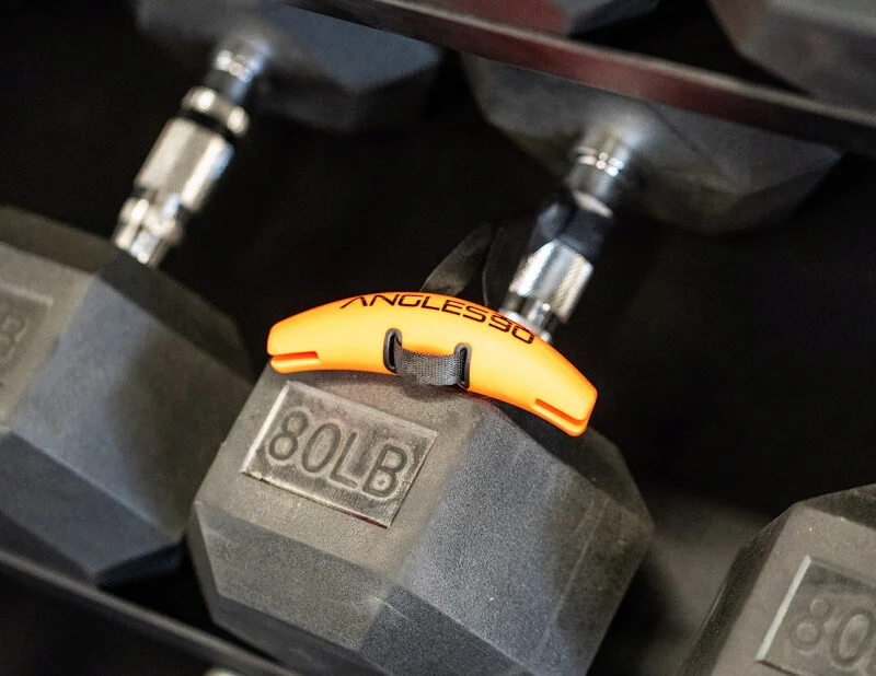 Angles 90 Grips on dumbbells 