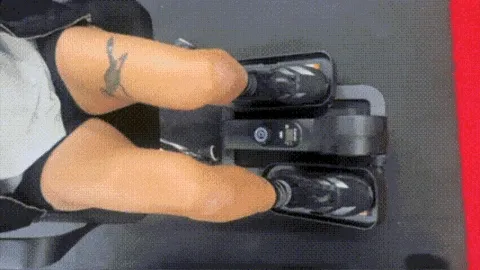 The Cubii Move elliptical machine in motion