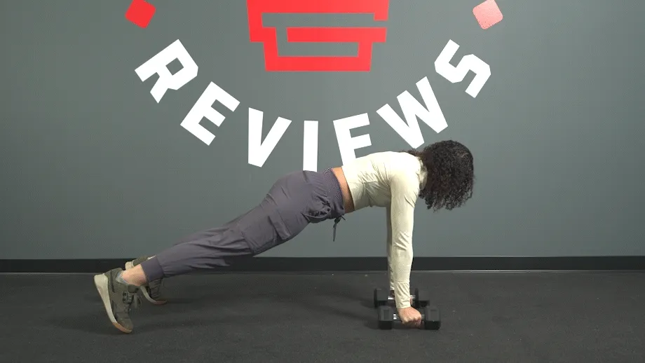 dumbbell renegade row