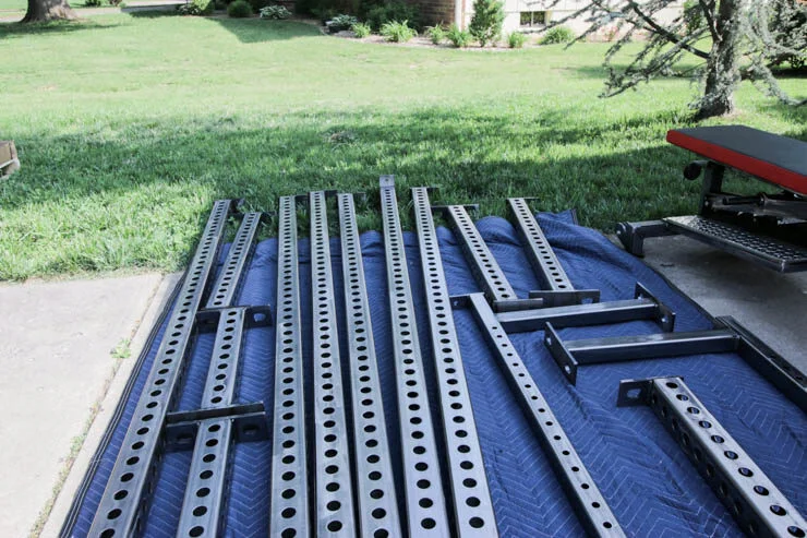 Sorinex Base Camp Squat Rack setup