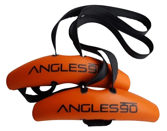 Angles 90 Grips in orange.