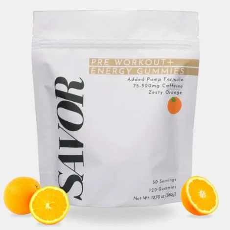 SAVOR Pre-Workout Gummies