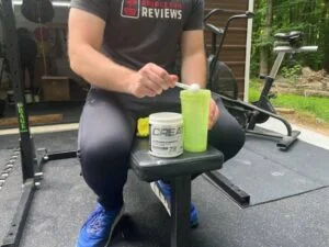 cellucor creatine scoop bench