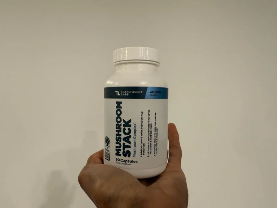 Transparent Labs Mushroom Stack as best lions mane supplement