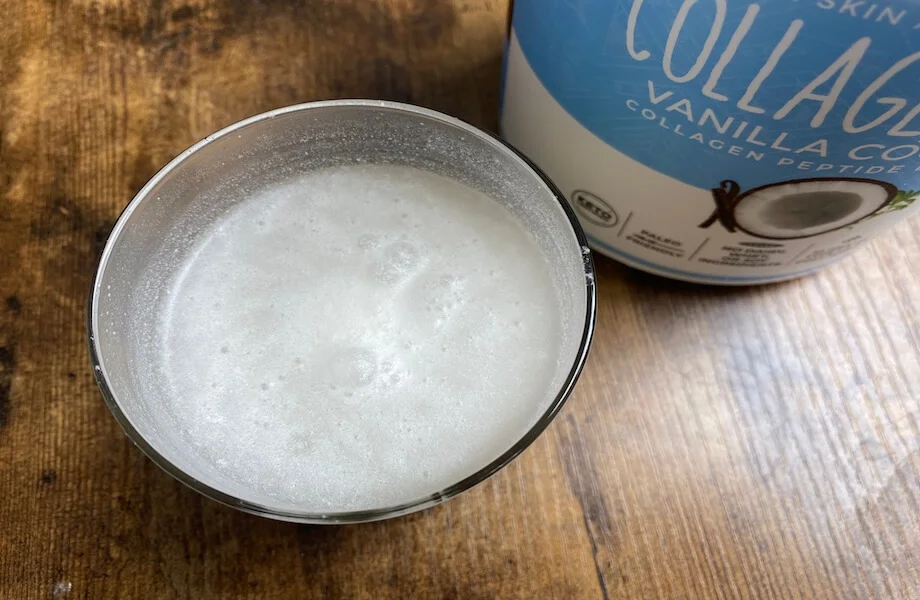 A mixed serving of Primal Kitchen Collagen Peptides