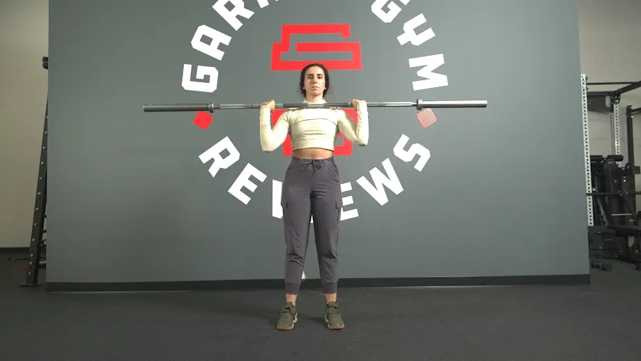 barbell shoulder press