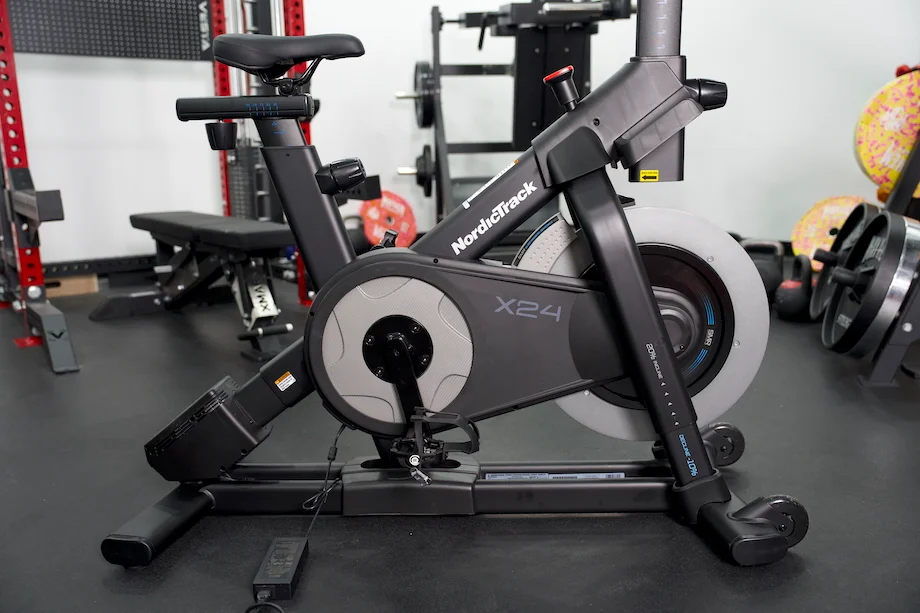 Side profile of the NordicTrack X24 Bike