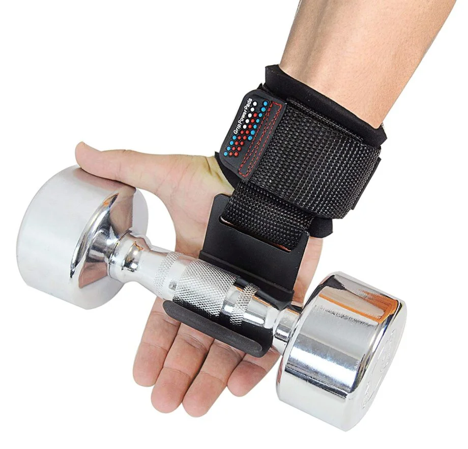 Grip Power Pads Heavy Duty PRO Metal Lifting Steel Hooks