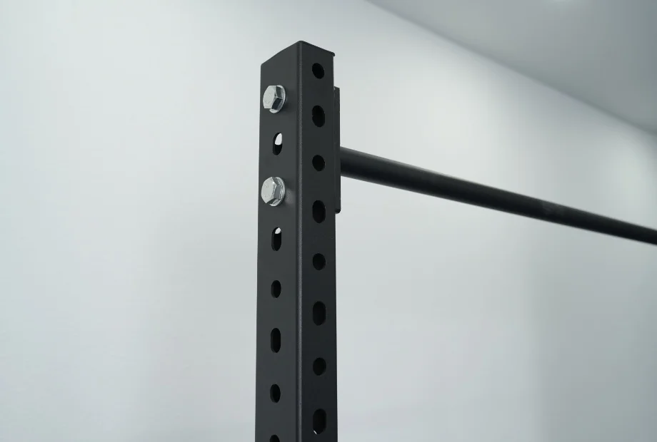 Top of rack on the Fringe Sport Unlimited Squat Rack.