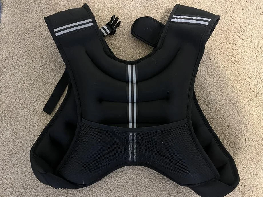 Zelus Weighted Vest back pocket