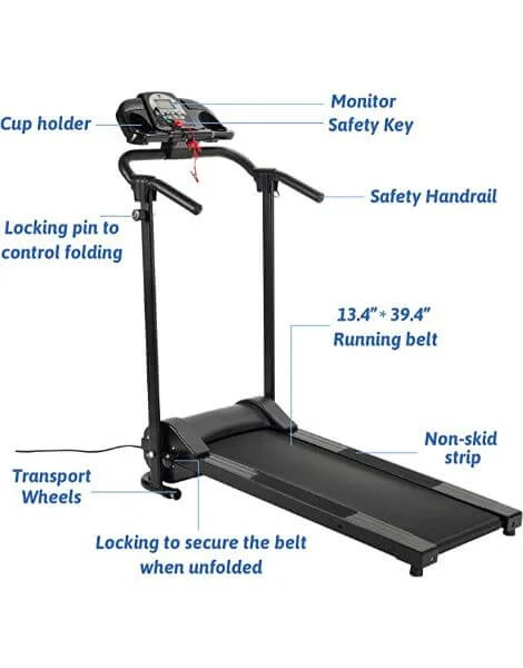 Zelus Folding Treadmill