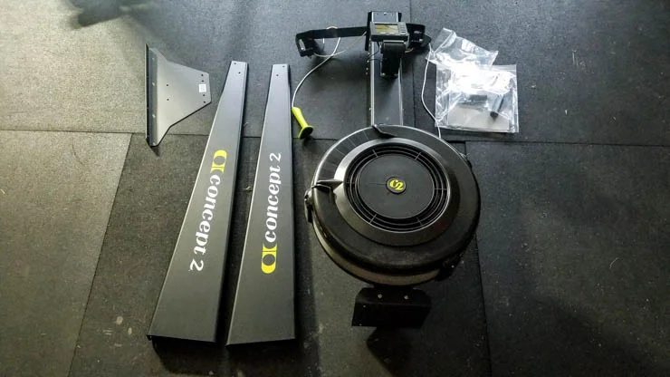 Concept 2 SkiErg assembly