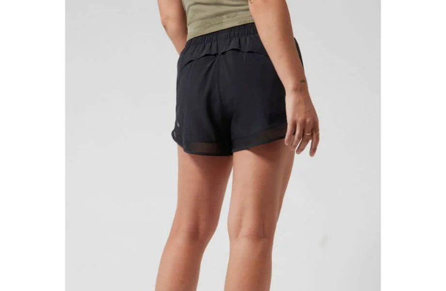Athleta High-Rise Mesh Racer 3” Short