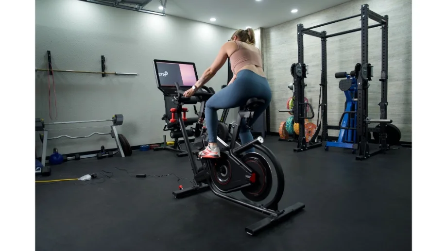 Bowflex VeloCore leaning feature