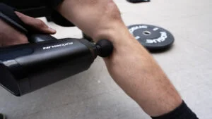 ExoGun_Massage_Gun_in_case_round_foam