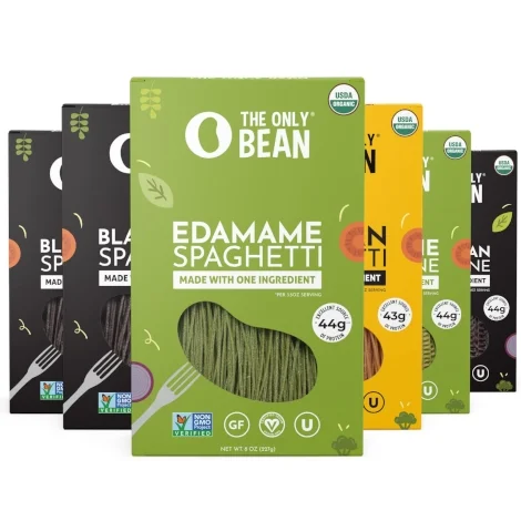 The Only Bean Soy, Black Bean, and Edamame Spaghetti