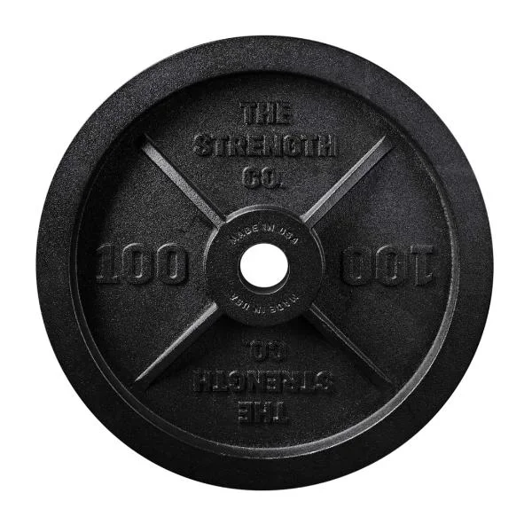 The Strength Co. Olympic Iron Barbell Plates