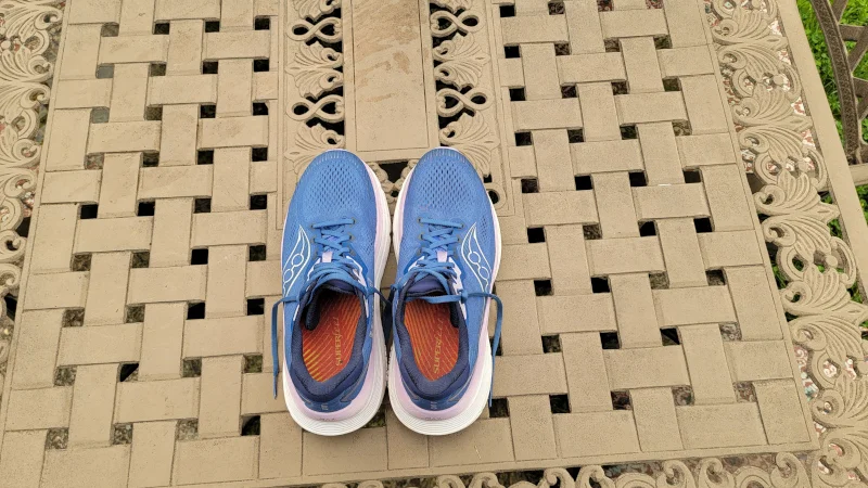 A pair of Saucony Guide 19 shoes