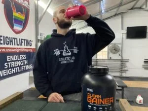 chugging rival nutrition mass gainer