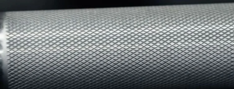 Gungnir dumbler knurling