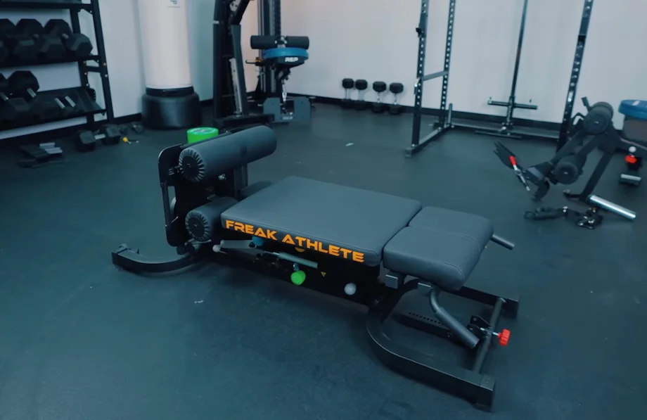The Freak Athlete Hyper Pro machine inside of a gym.