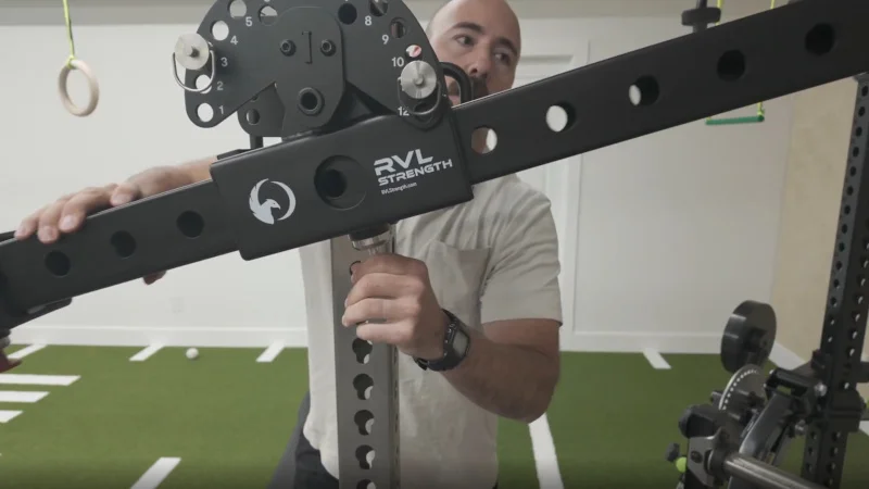 Coop adjusts the arm length on a set of RVL Wings.