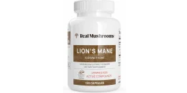 Real Mushrooms Organic Lion's Mane Extract Capsules