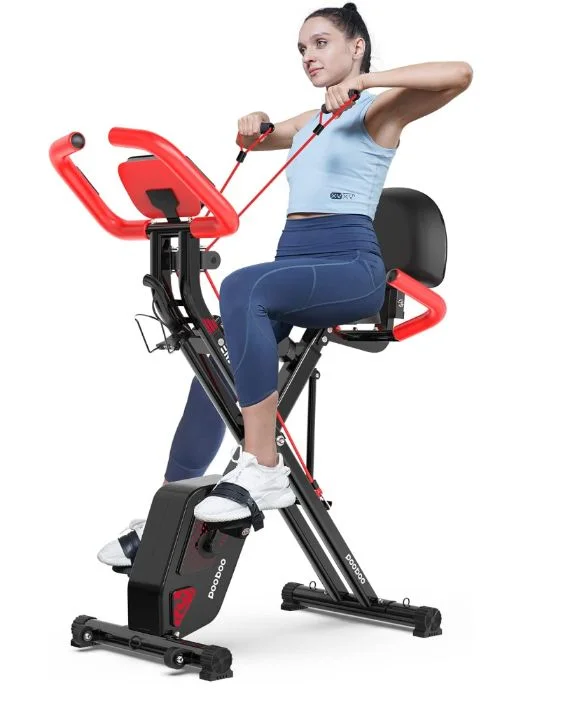 Pooboo Folding Exercise Bike