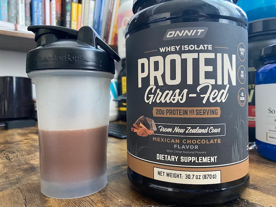 An image of Onnit grass-fed whey