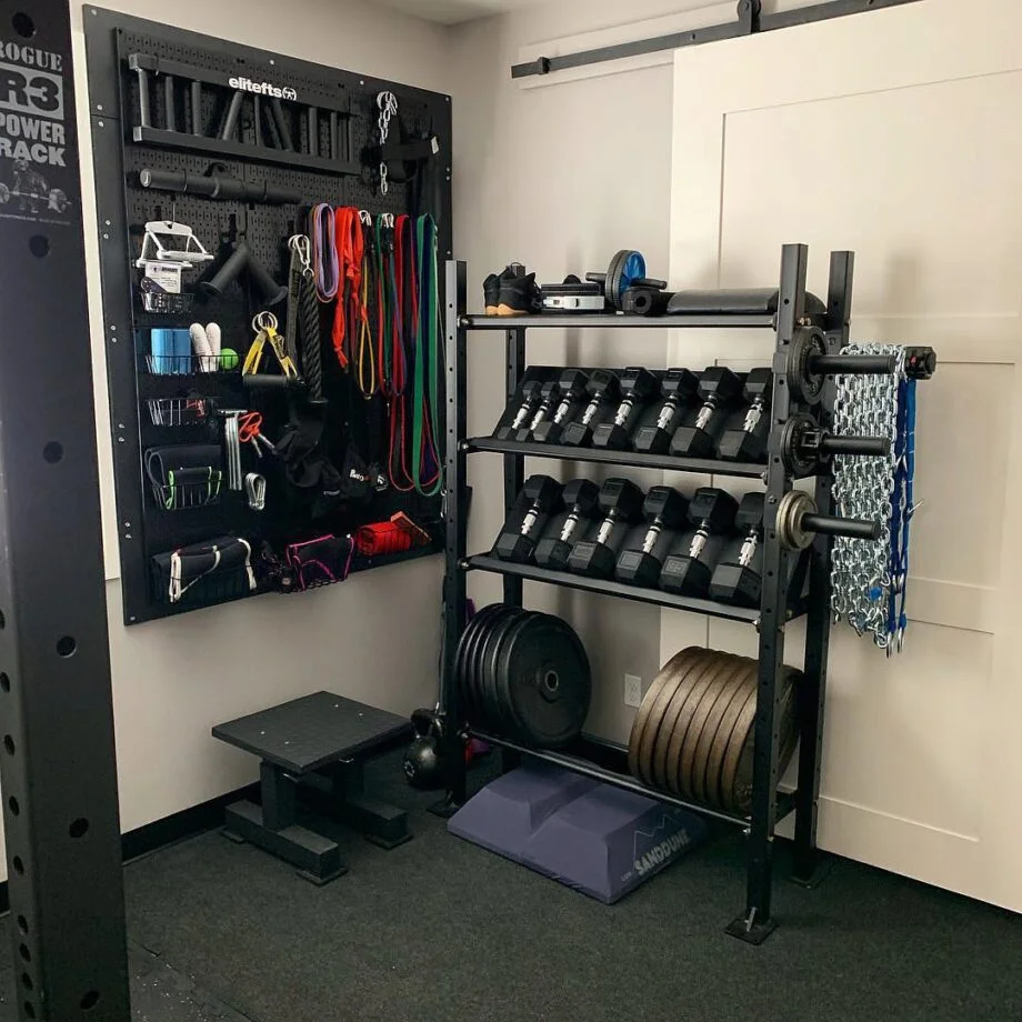 home gym setup