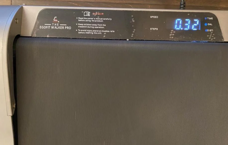 console of egofit walker